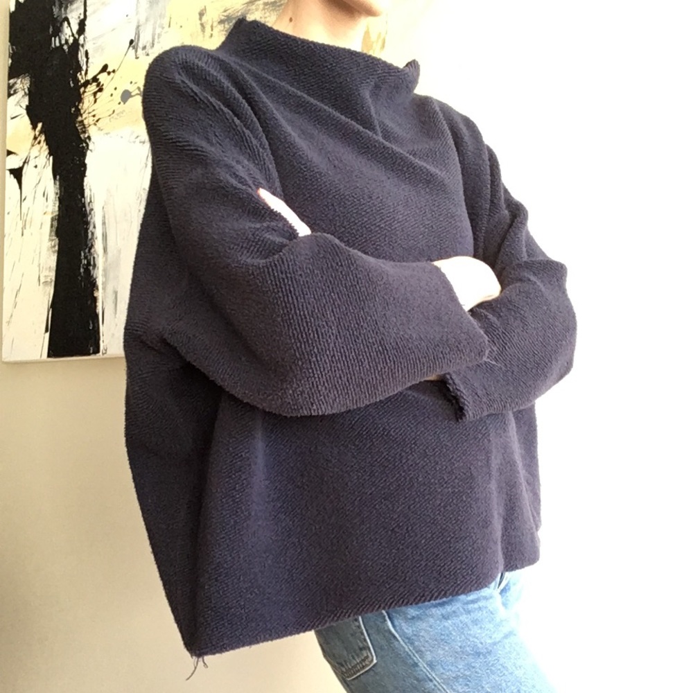 Calder Blake Cotton Oversized Sweatshirt